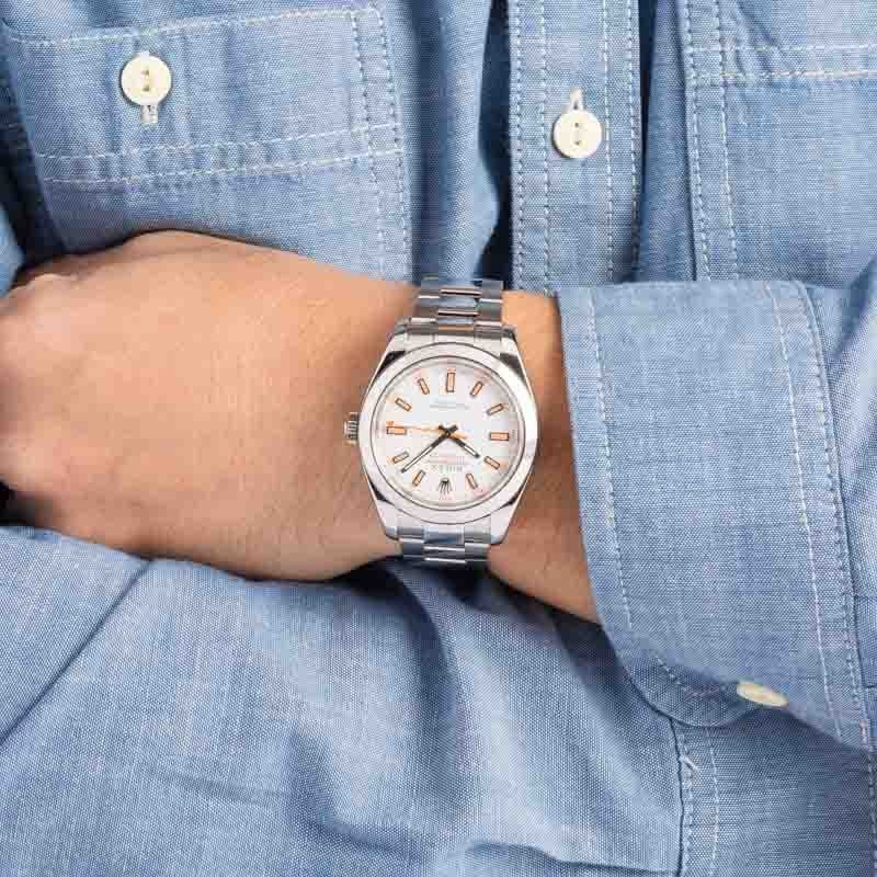 Rolex Milgauss 116400 White Dial