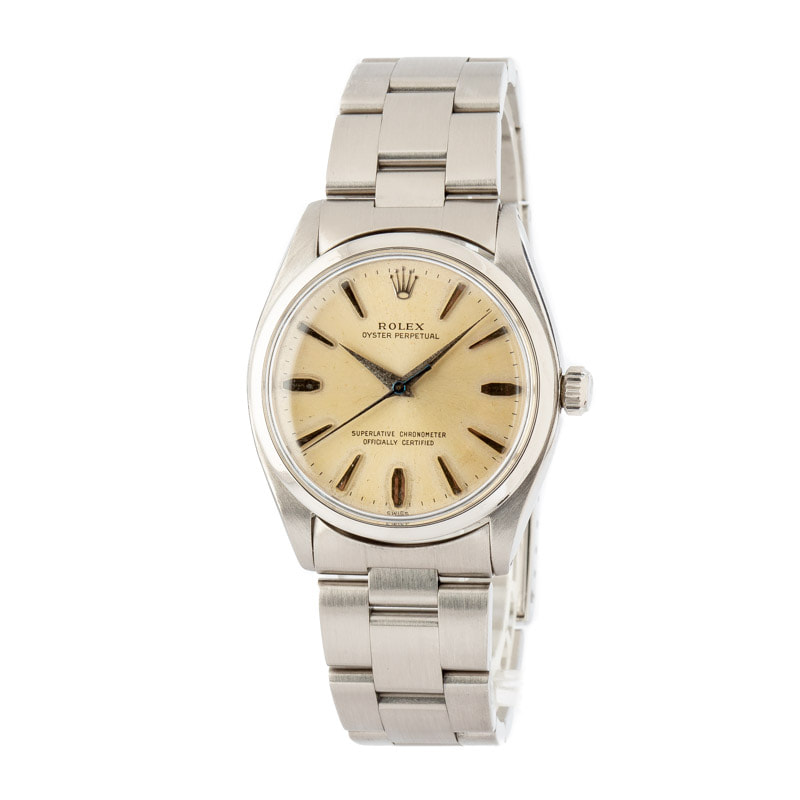 Rolex Oyster Perpetual 1002 Silver