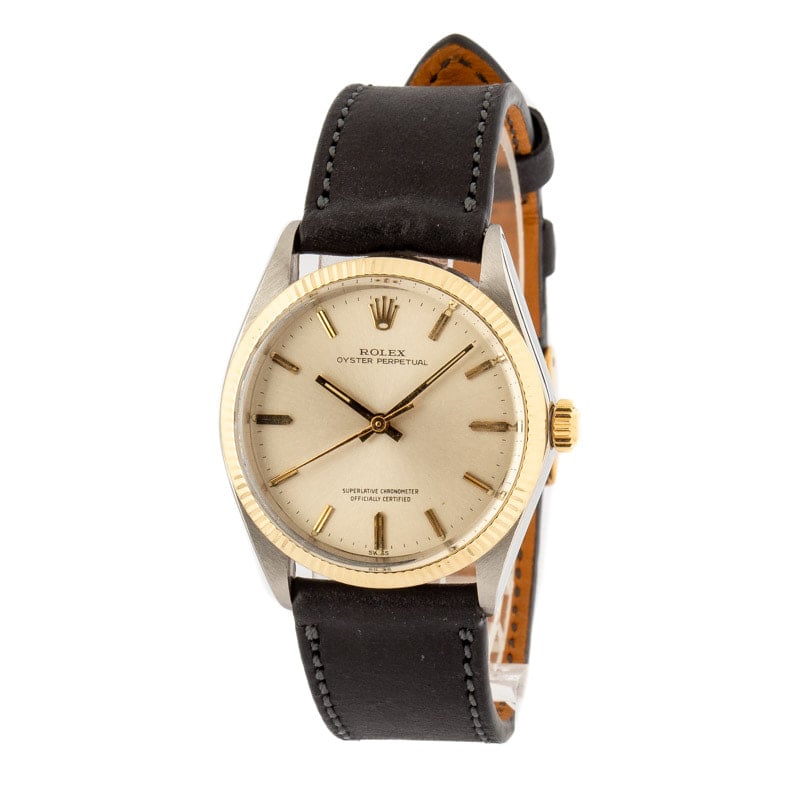 Men's Rolex Oyster Perpetual 1005 two-tone
