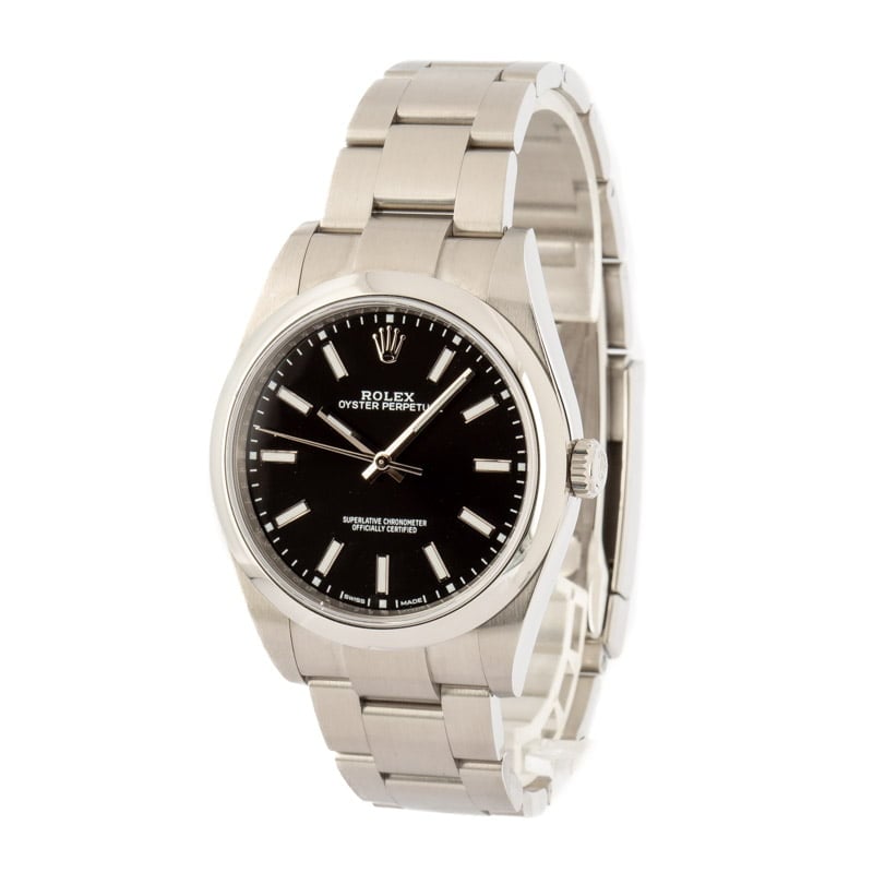 Rolex Oyster Perpetual 114300 Black Dial