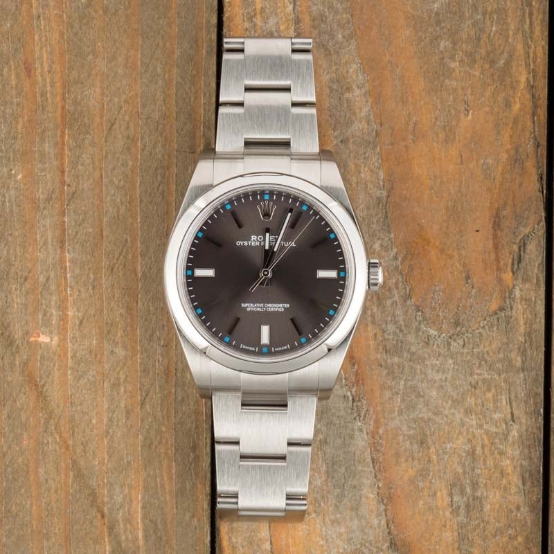 Mens Rolex Oyster Perpetual 114300 Stainless Steel