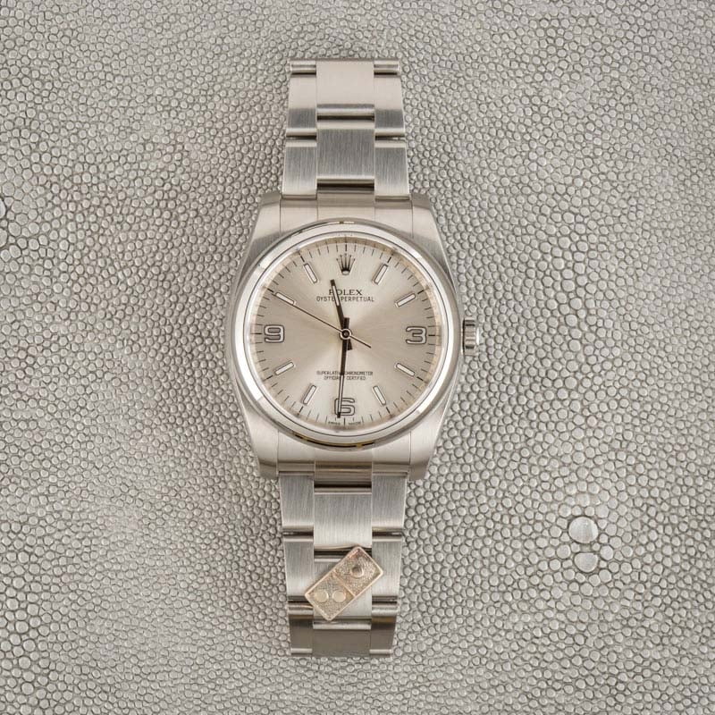 Rolex Oyster Perpetual 116000 Silver Dial