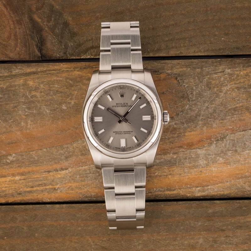 Rolex Oyster Perpetual 116000 Silver