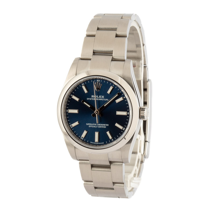 Rolex Oyster Perpetual 124200 Blue