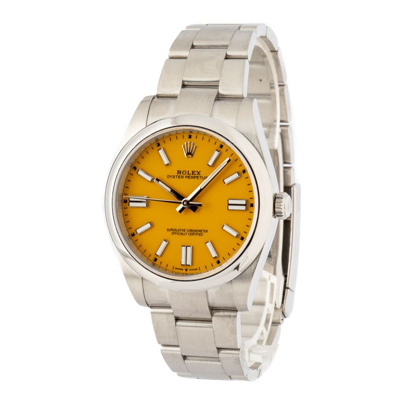 Mens Rolex Oyster Perpetual 124300