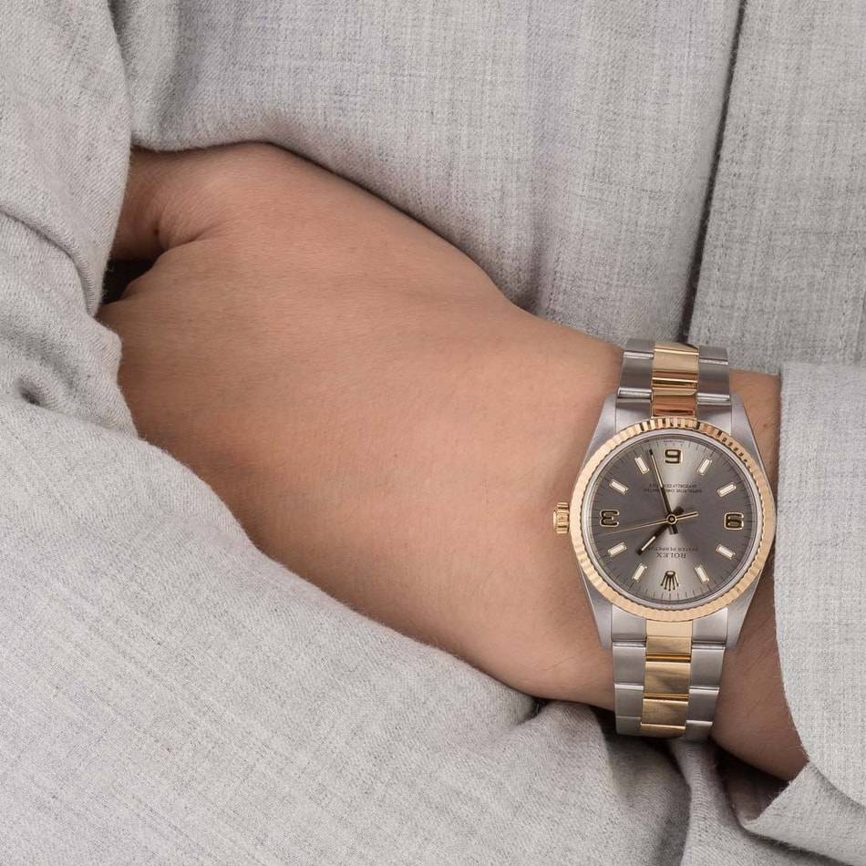 Rolex Oyster Perpetual 14233 Slate Dial