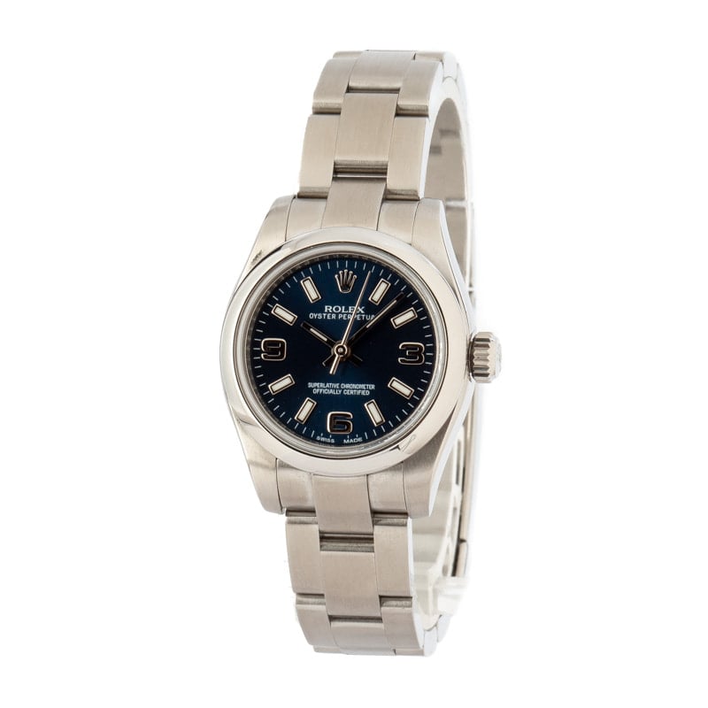 Ladies Steel Oyster Perpetual 176200