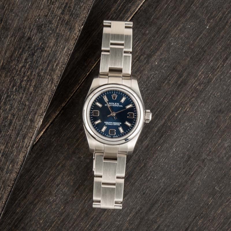 Ladies Steel Oyster Perpetual 176200