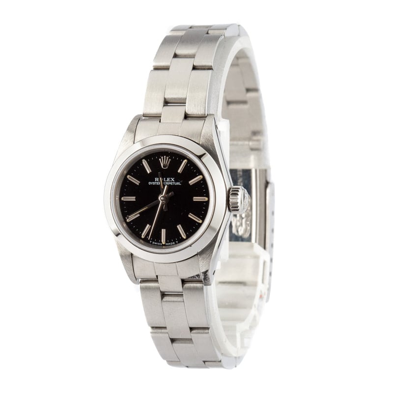 Lady Rolex Oyster Perpetual 67180 Stainless Steel