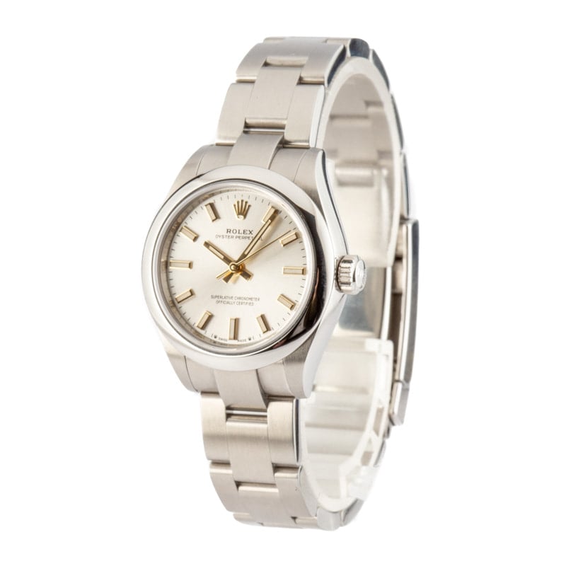 Rolex Oyster Perpetual 276200 Silver Dial