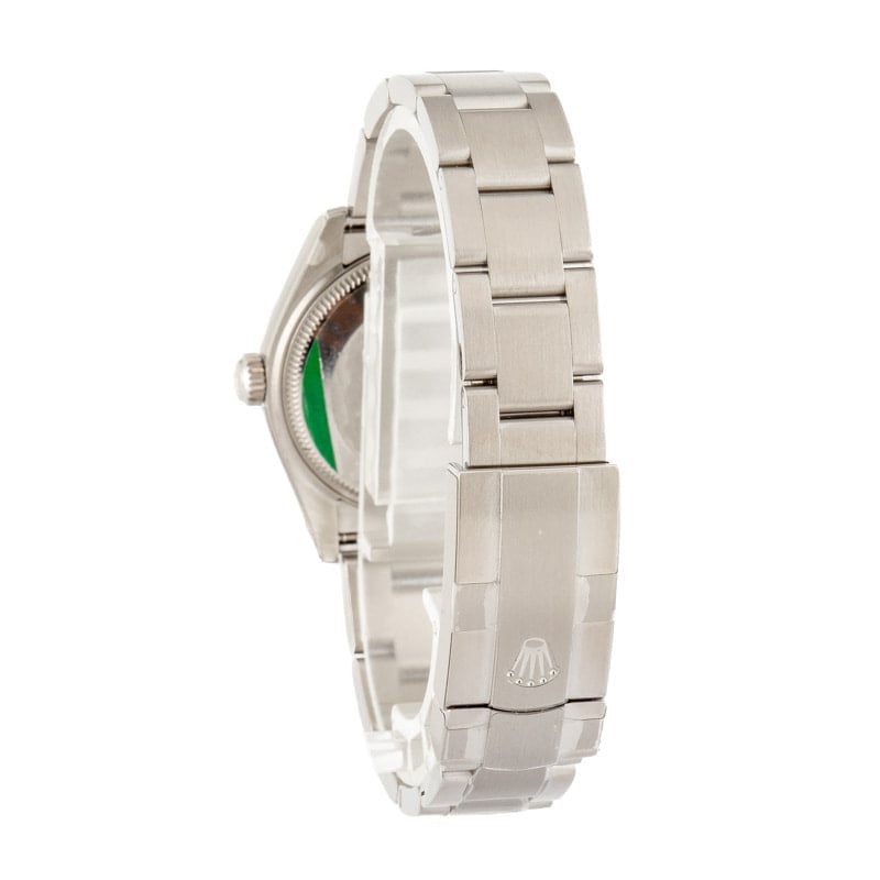 Pre-Owned Rolex Oyster Perpetual 277200 Silver Dial