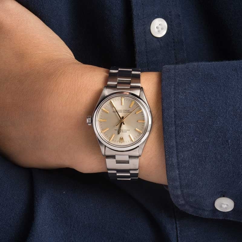 Rolex Oyster Perpetual 34 Ref 1002 Stainless Steel