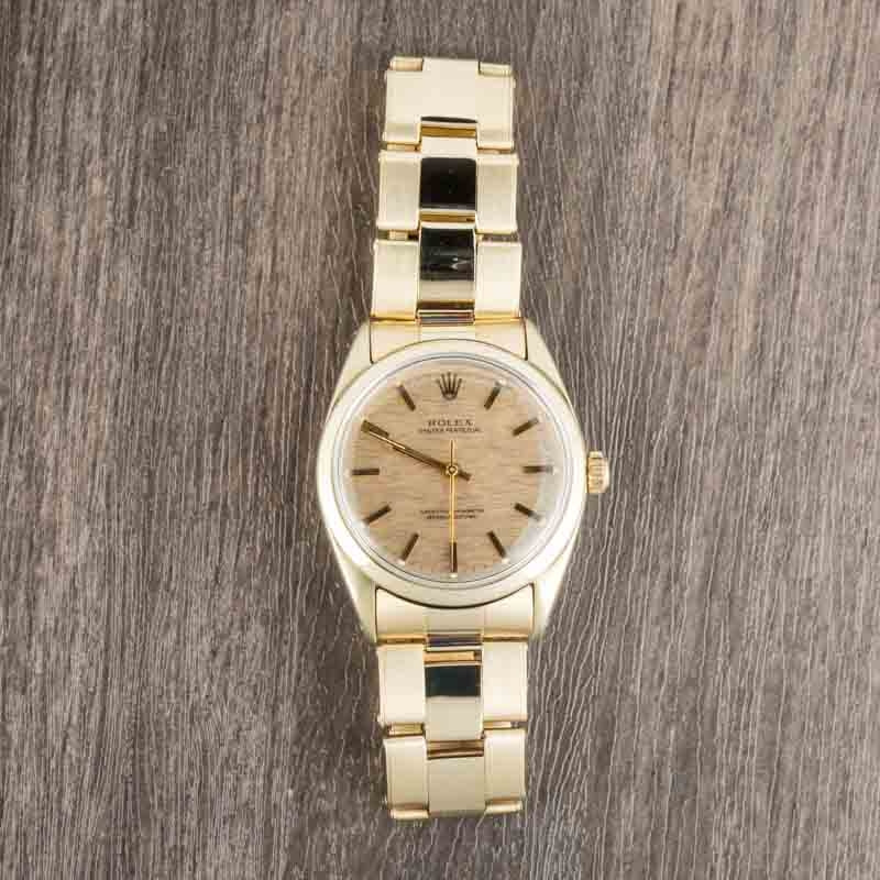 Used Rolex Oyster Perpetual 34 Ref 1024 Champagne Dial