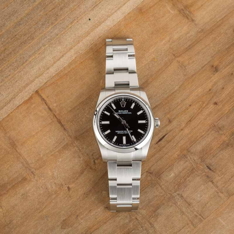 Rolex Oyster Perpetual 124200 Black Dial