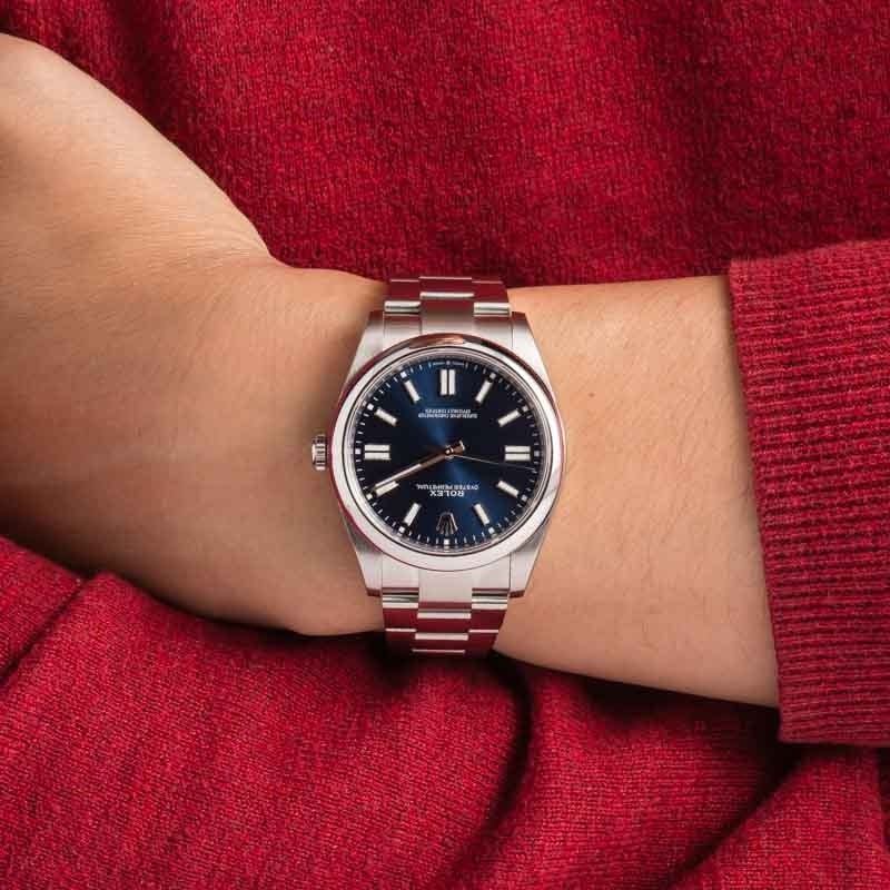 Rolex Oyster Perpetual 41 Ref 124300 Blue Dial