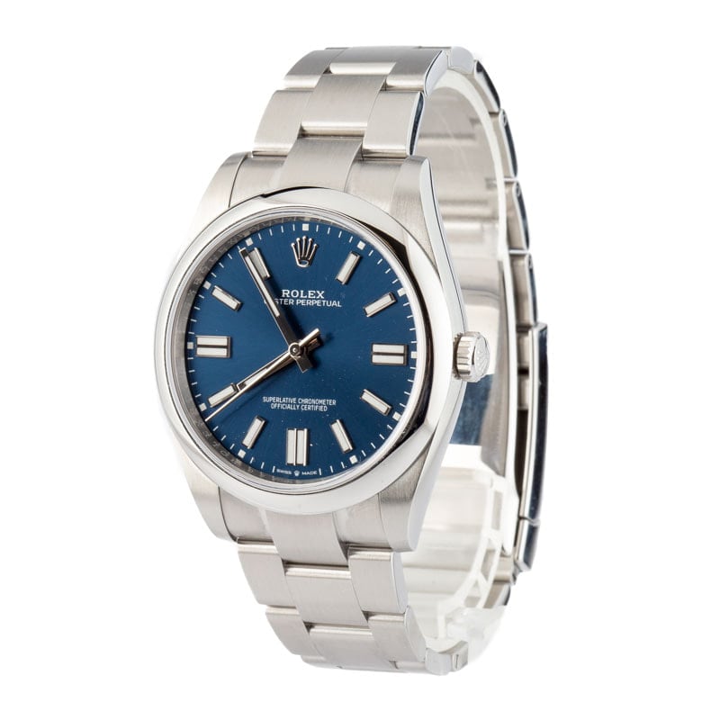 Rolex Oyster Perpetual 124300 Blue Dial