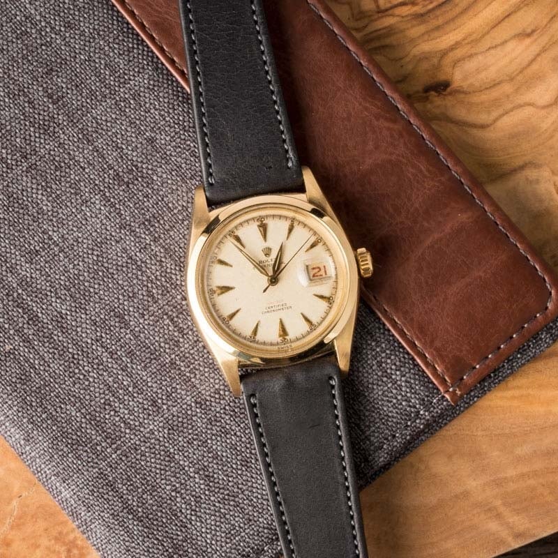 Rolex Oyster Perpetual 6304 Yellow Gold