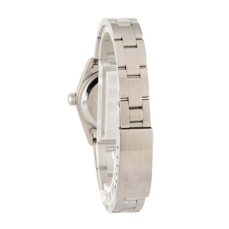 Ladies Rolex Oyster Perpetual Ref 76030 Silver Dial