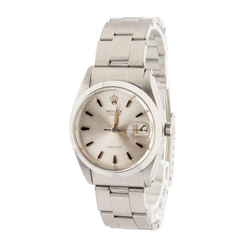 Rolex Oysterdate Ref 6694 Stainless Steel