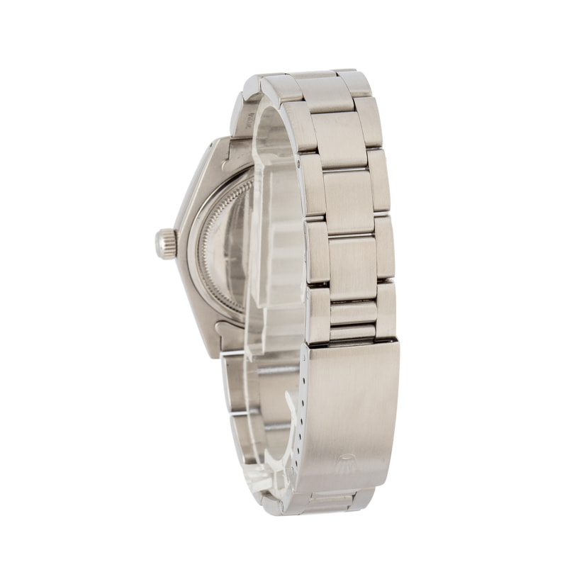 Rolex Oysterdate 6694 Stainless Steel Silver Dial