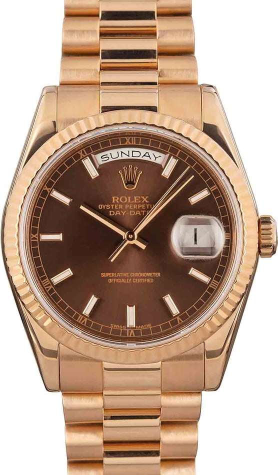 Image of Rolex President Day-Date Everose Gold 118235