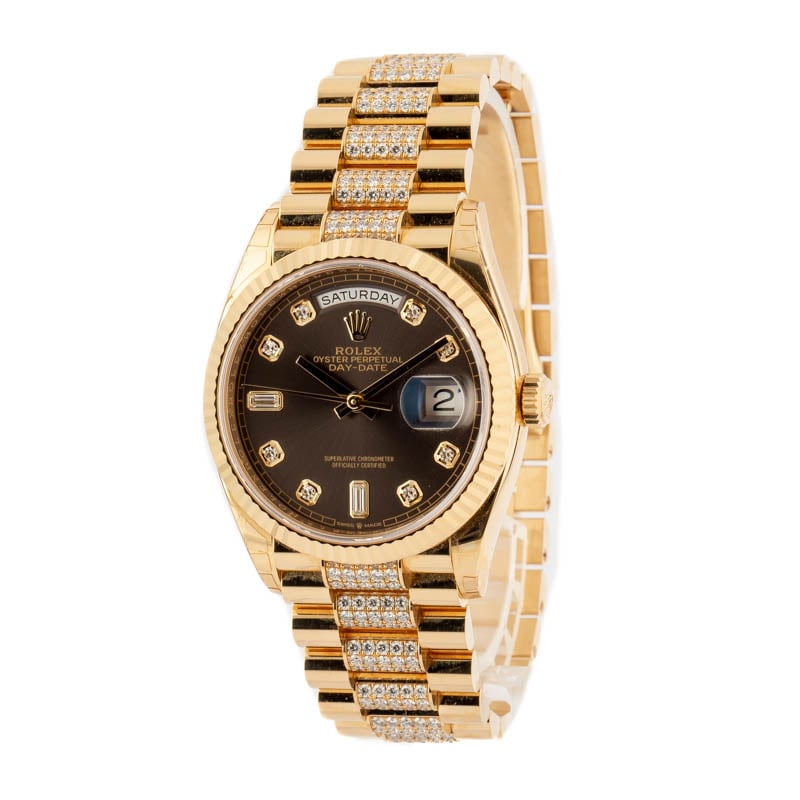 Rolex Day-Date 36 Ref 128238 18k Yellow Gold