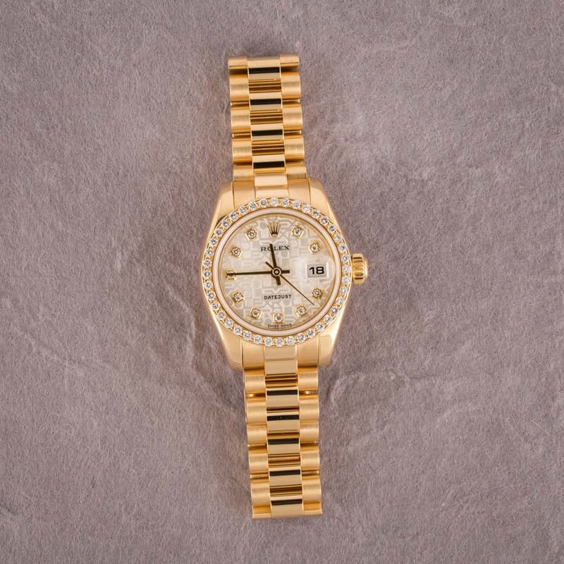 Ladies Rolex President 179138 Diamonds