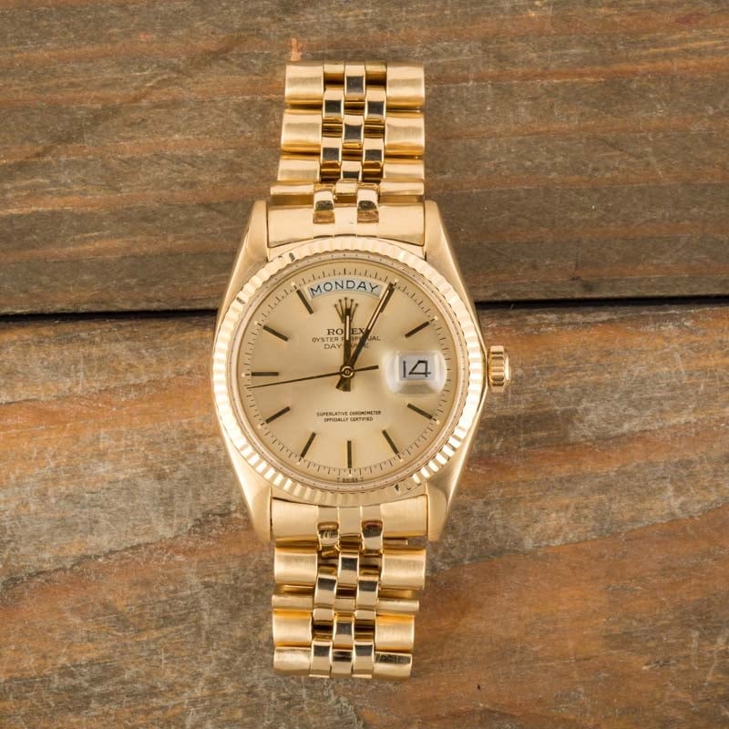 Vintage Rolex Day Date 1803 Champagne