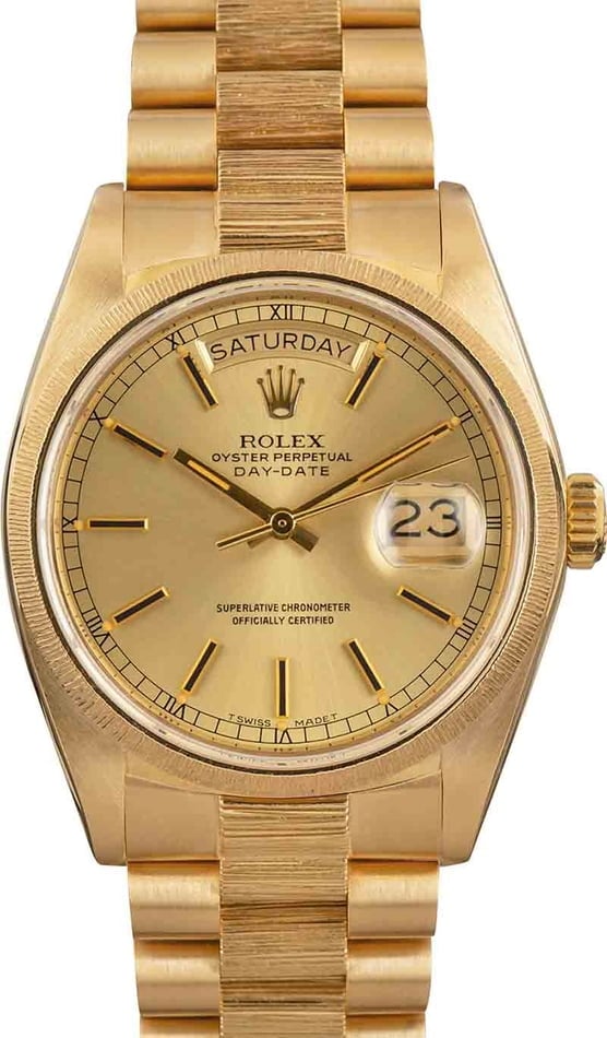 fire Pudsigt orkester Buy Used Rolex President 18078 | Bob's Watches - Sku: 155888