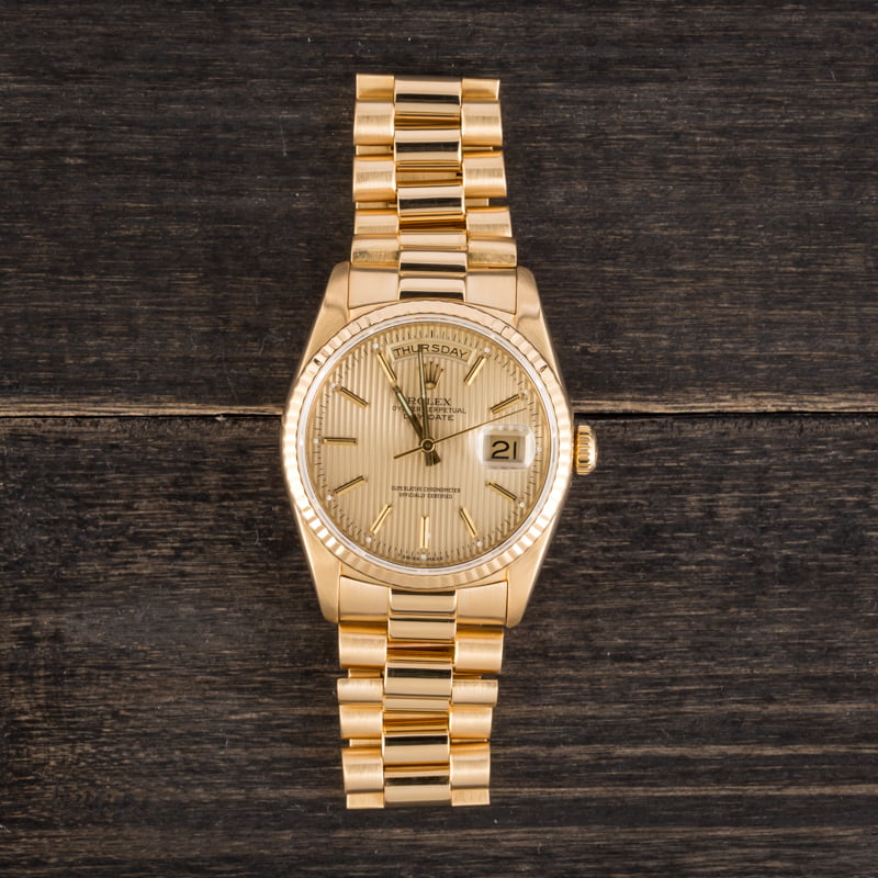 Rolex Day-Date President 18238 18k Gold