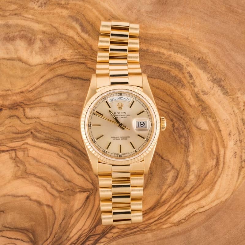 Rolex President Gold Day Date 18238