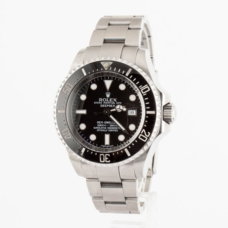 Pre-Owned Rolex Sea-Dweller 116660 Black Dial