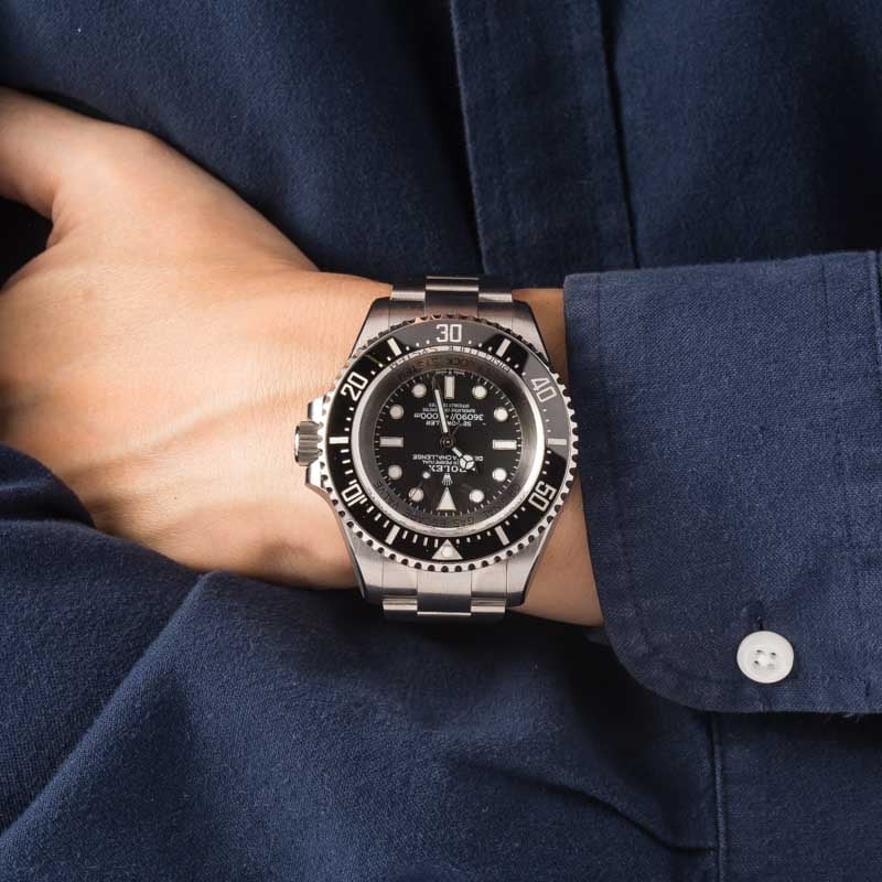 Preowned Rolex Sea-Dweller Deepsea Challenge 126067 RLX Titanium Black Dial
