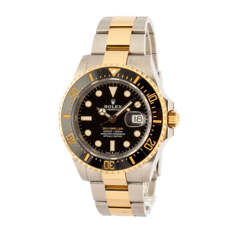 Pre-Owned Rolex Sea-Dweller 126603 Two-Tone