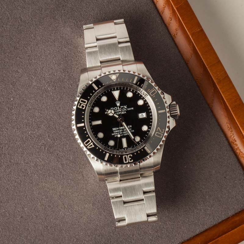 Rolex Sea-Dweller Deepsea ref 126660 Black Dial