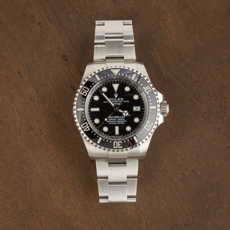 Rolex Sea-Dweller 136660 Black Chromalight Dial