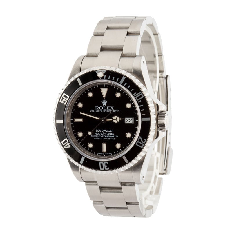 Mens Rolex Sea-Dweller Black 16600