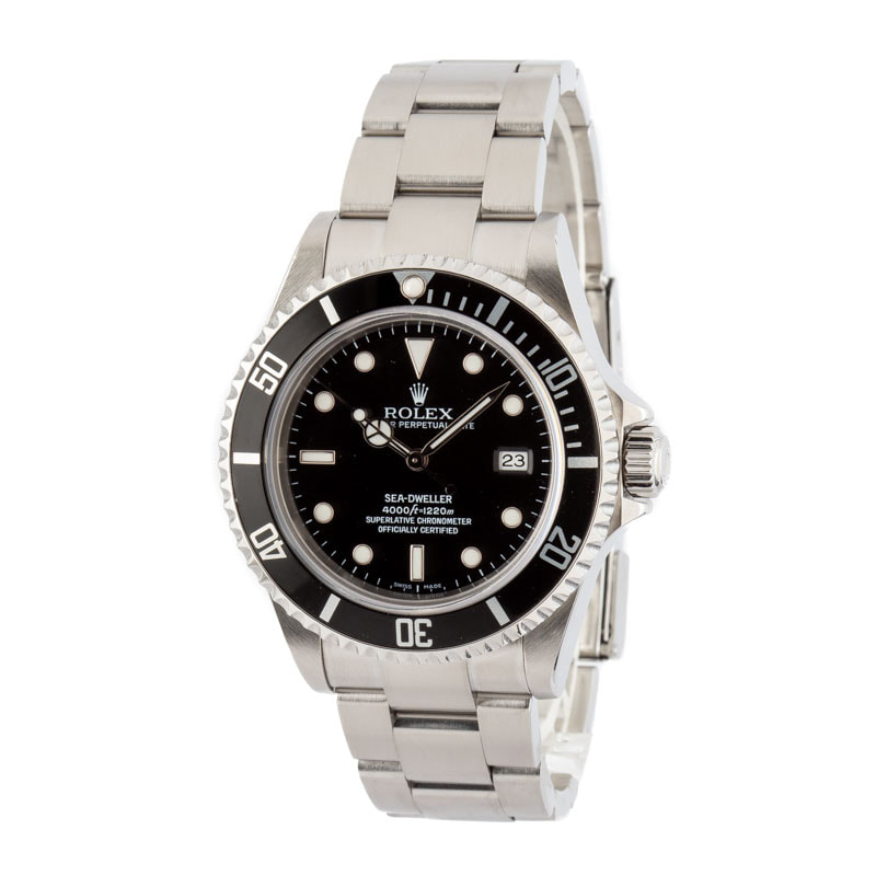 Used Mens Rolex Sea-Dweller Model 16600