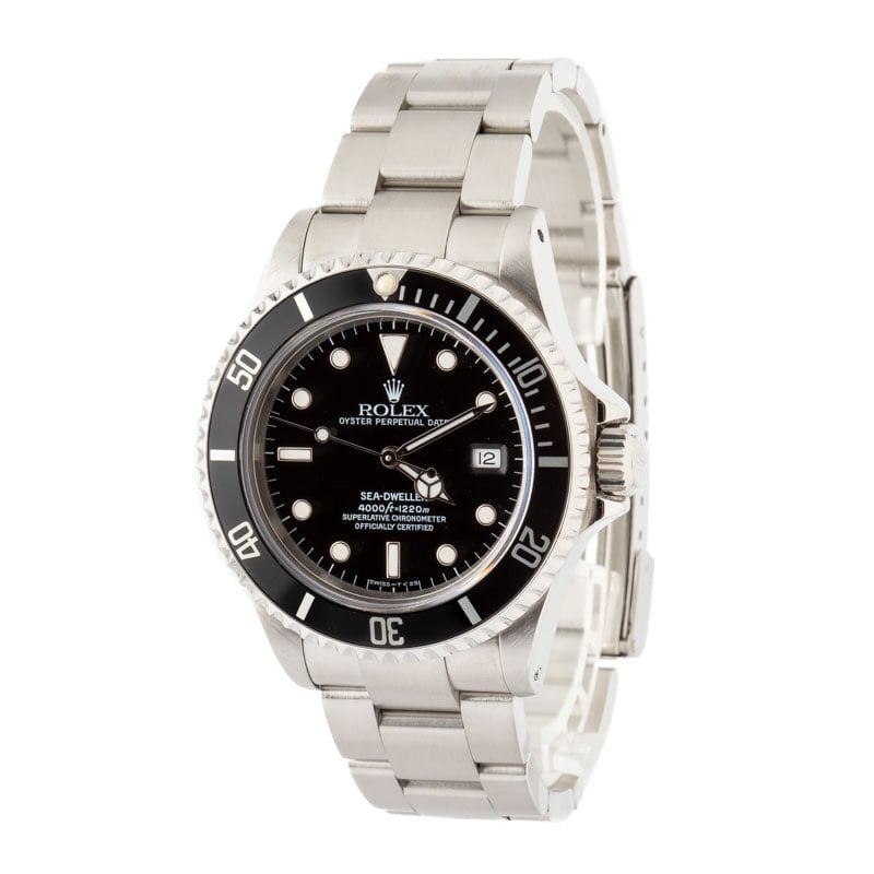 Mens Rolex Sea-Dweller 16600 Black