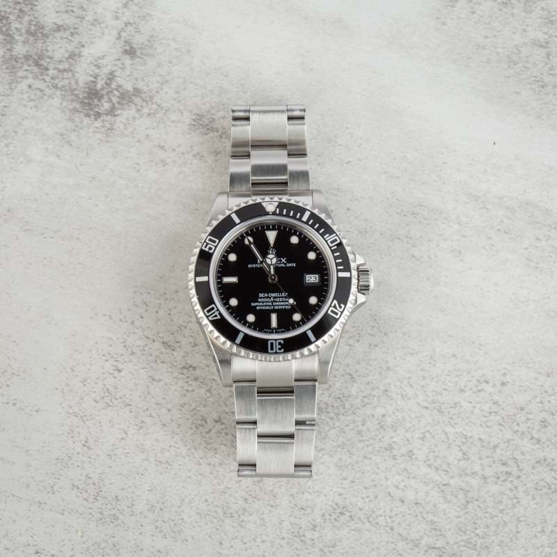 Used Mens Rolex Sea-Dweller Model 16600