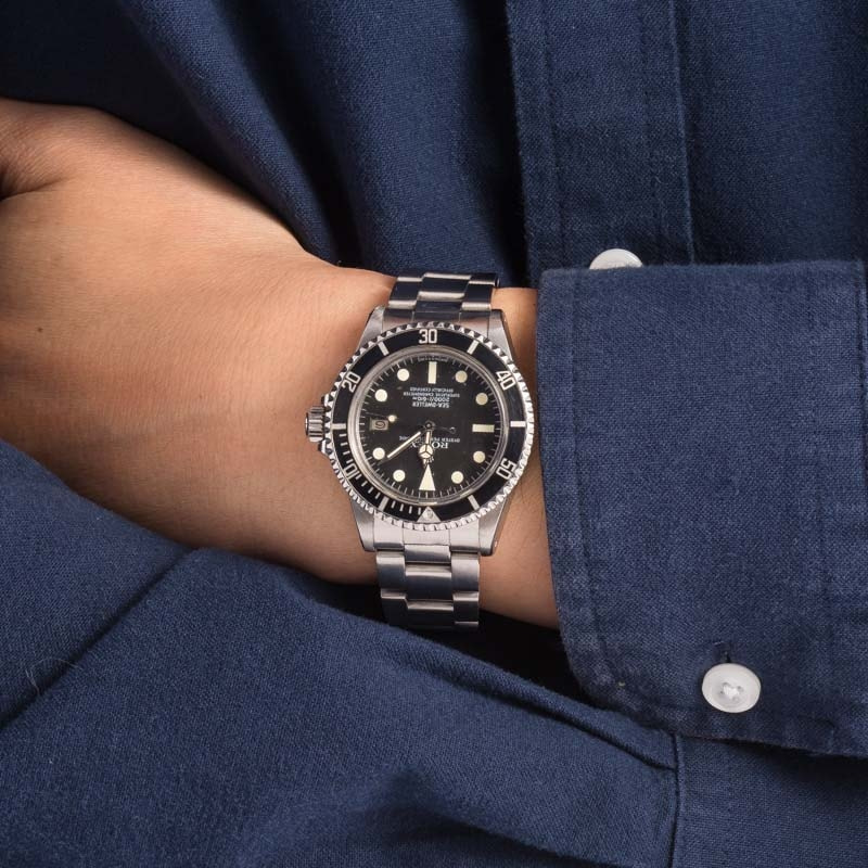 Mens Vintage Rolex Sea-Dweller 1665 Great White