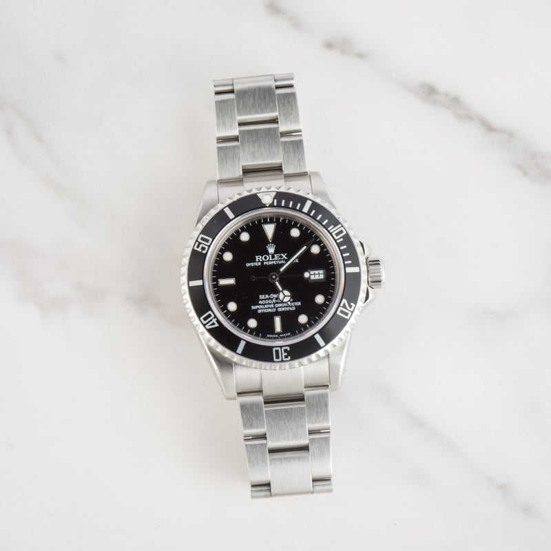 Men's Rolex Sea-Dweller 16660 Black