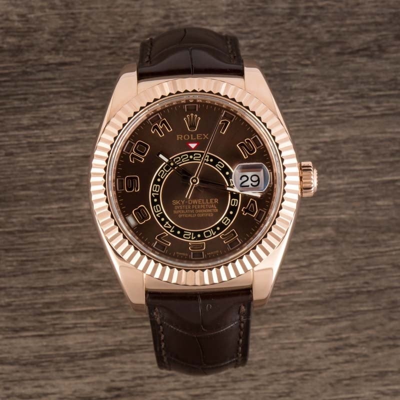 Rolex Sky-Dweller 326135 Rose Gold