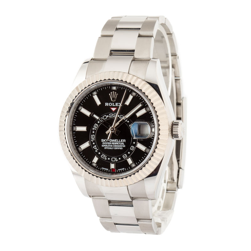 Rolex Sky-Dweller Ref 326934 Black Dial