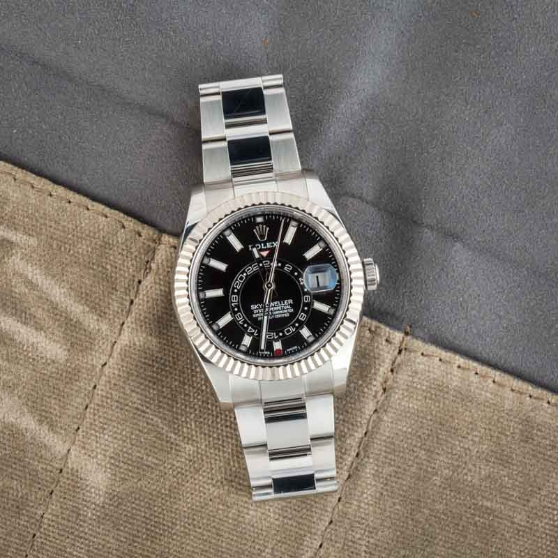 Rolex Sky-Dweller Ref 326934 Black Dial