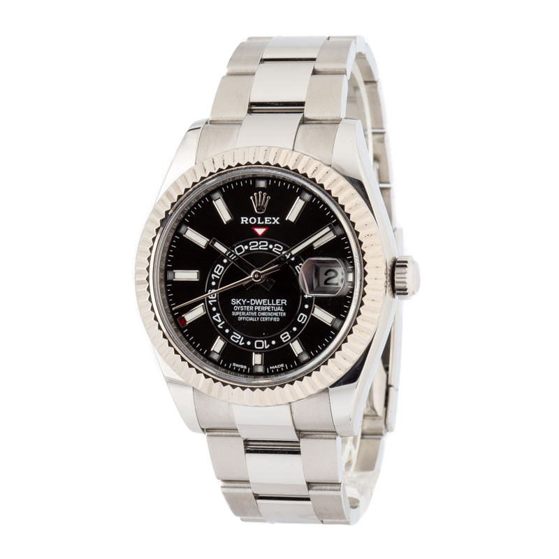 Rolex Sky-Dweller 326934 Black Index Dial