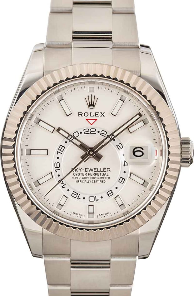 Rolex Sky-Dweller 326934 White Luminous Dial