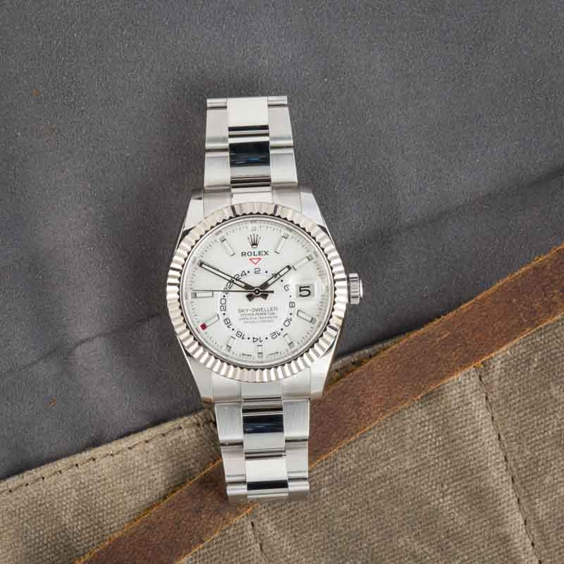Rolex Sky-Dweller Ref 326934 White Dial