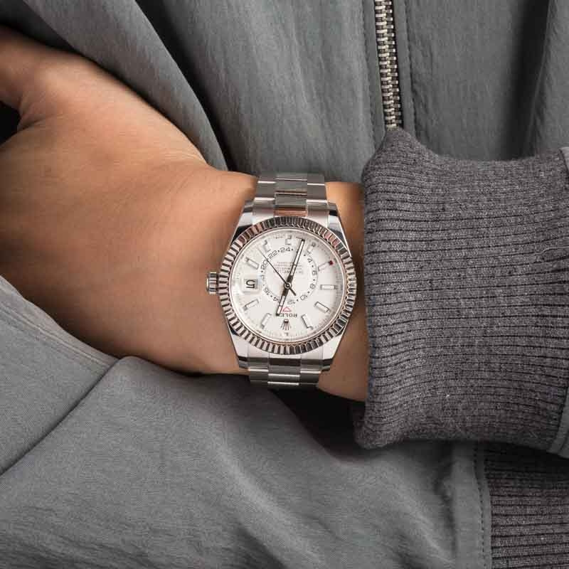 Rolex Sky-Dweller Ref 326934 White Dial