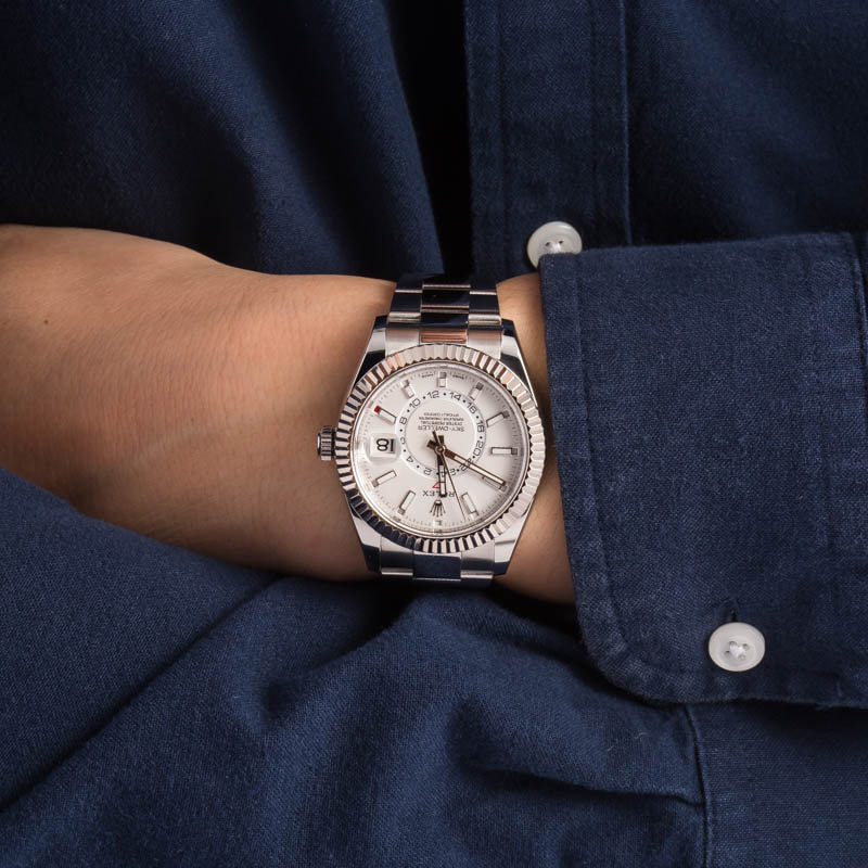 Rolex Sky-Dweller 326934 White Dial